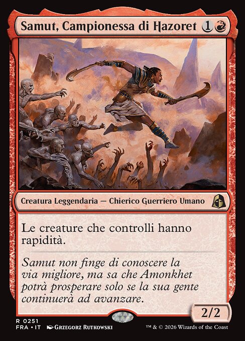 Samut, Hazoret's Champion
