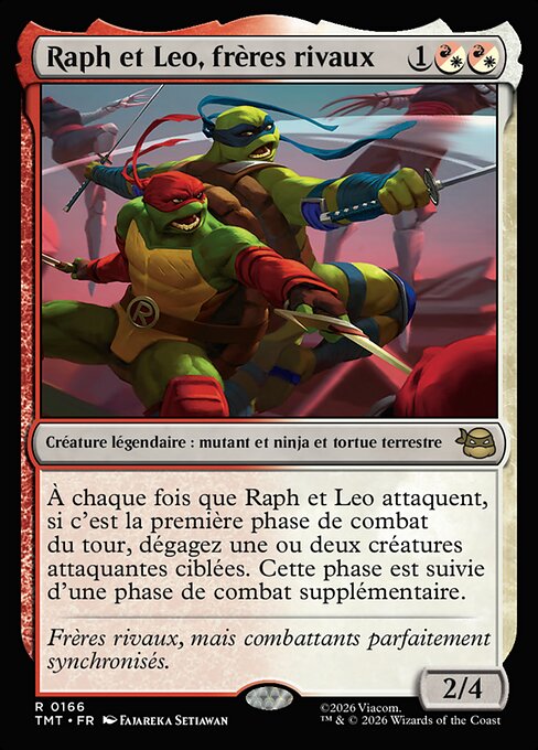 Raph & Leo, Sibling Rivals