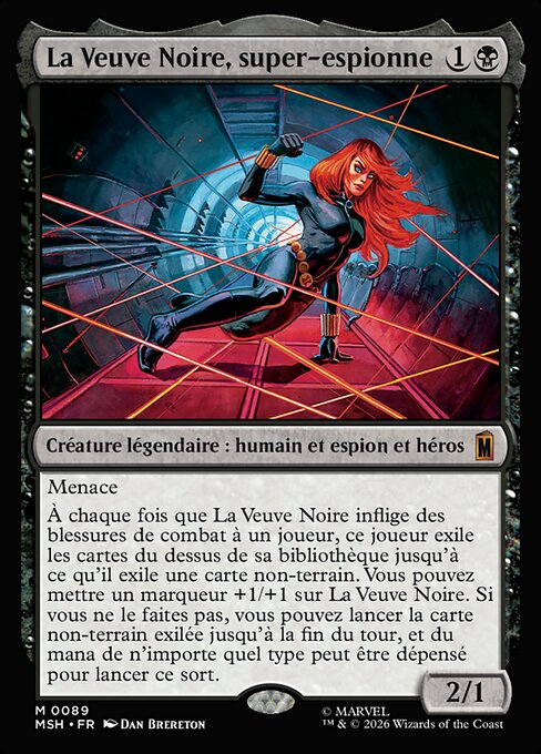 Black Widow, Super Spy