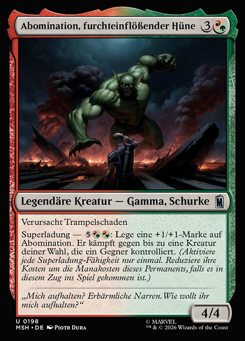 Abomination, Terrifying Titan