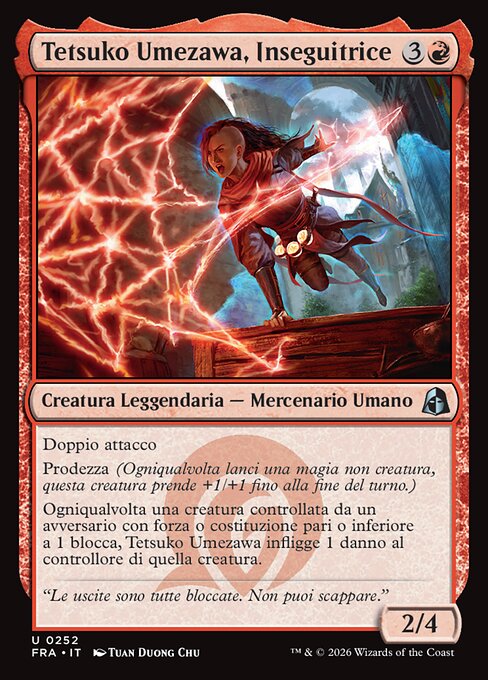 Tetsuko Umezawa, Pursuer