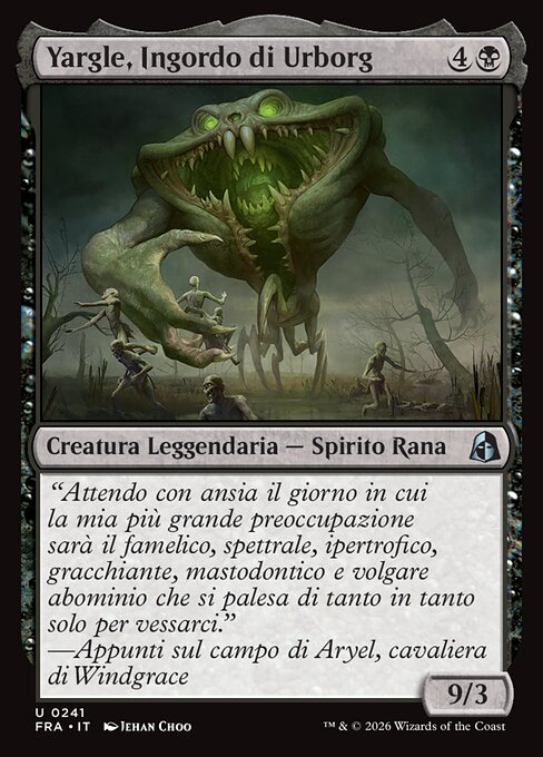 Yargle, Glutton of Urborg