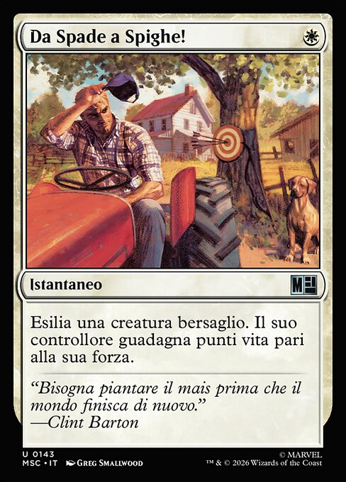 Swords to Plowshares
