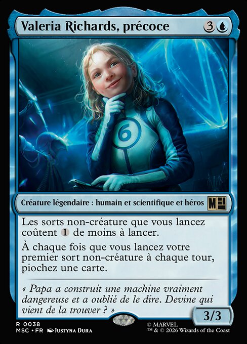 Valeria Richards, Precocious