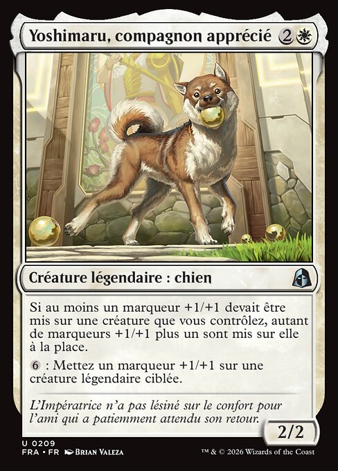 Yoshimaru, Beloved Companion
