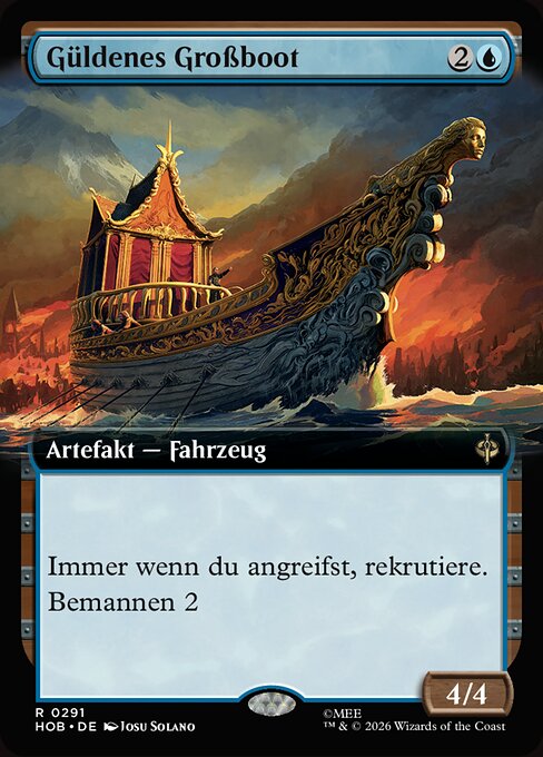 Great Gilded Boat