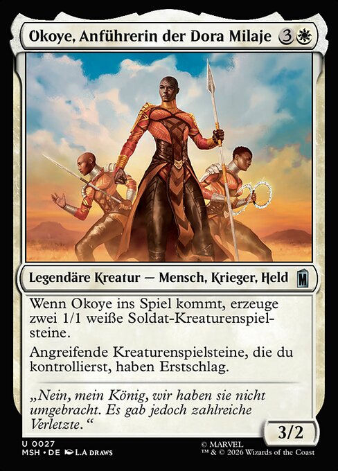 Okoye, Dora Milaje Leader