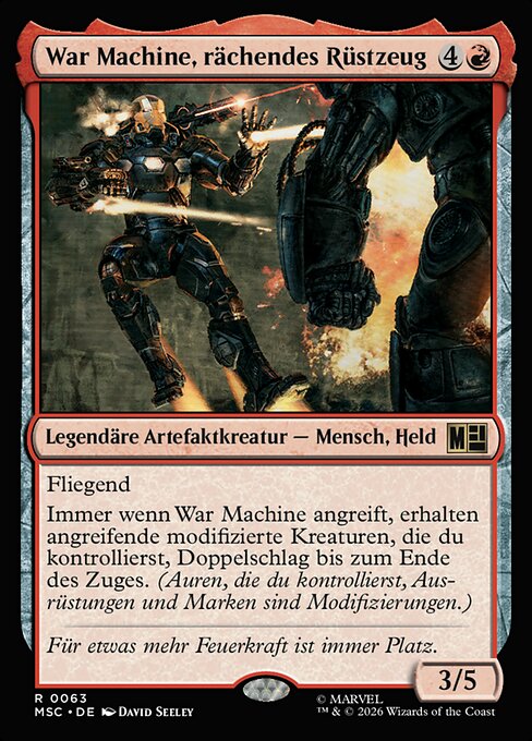 War Machine, Avenging Arsenal