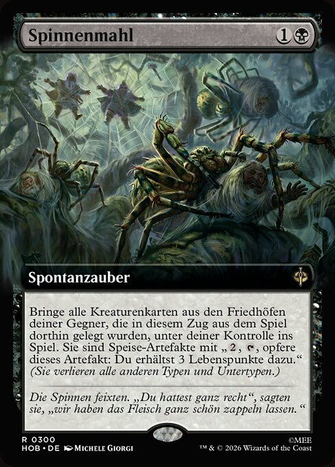 Supper for Spiders