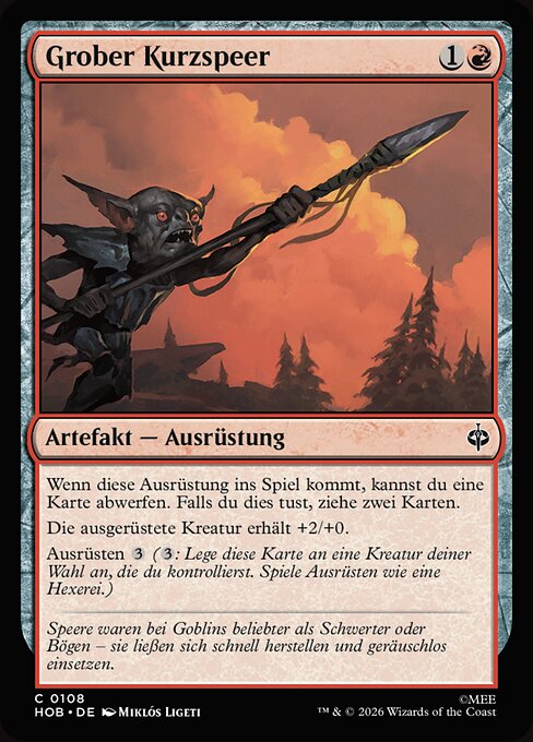 Ragged Short Spear