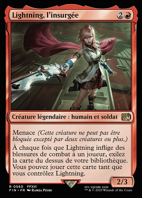 Lightning, Security Sergeant