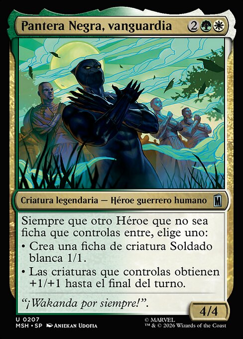 Black Panther, Vanguard