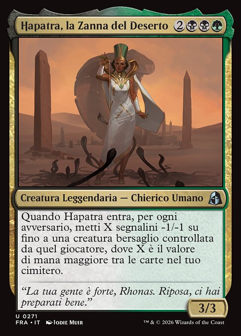 Hapatra, the Desert Fang