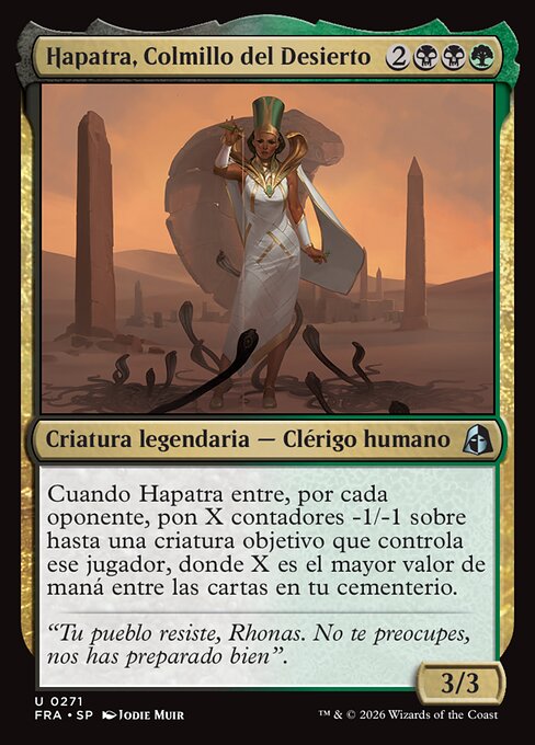 Hapatra, the Desert Fang