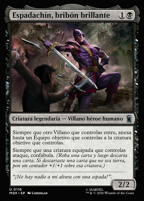 Swordsman, Sharp Scoundrel