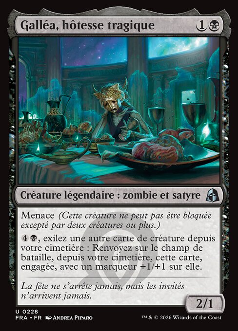 Gallia, Tragic Host