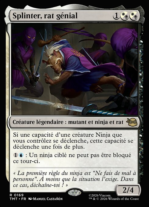 Splinter, Radical Rat