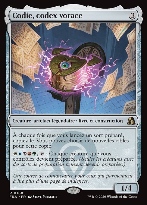 Codie, Ravenous Codex