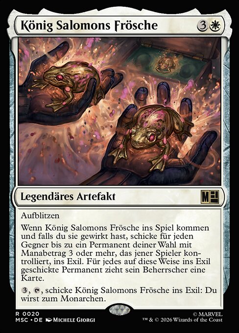 King Solomon's Frogs