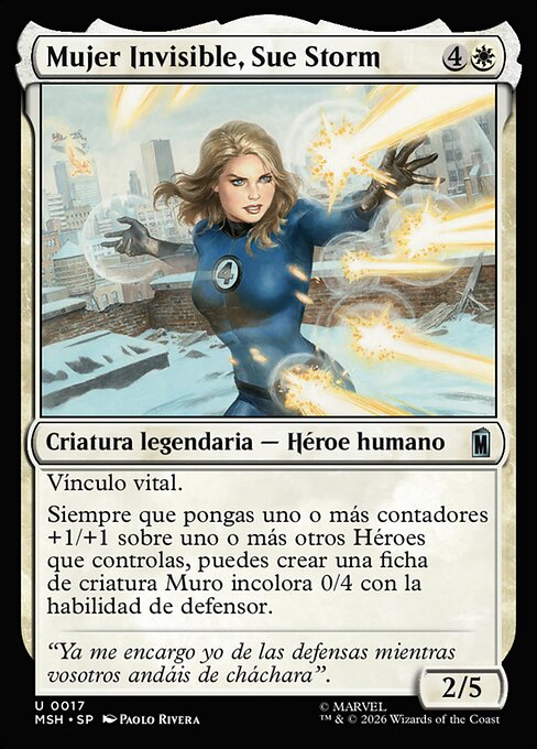 Invisible Woman, Sue Storm