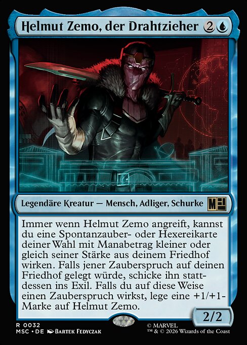 Helmut Zemo, Mastermind