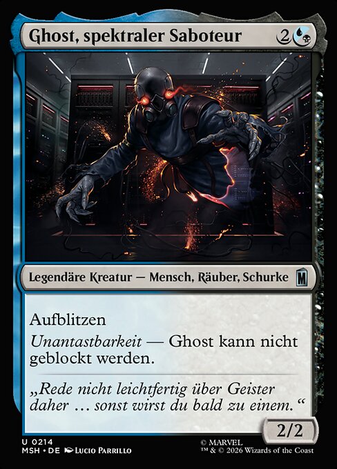 Ghost, Spectral Saboteur