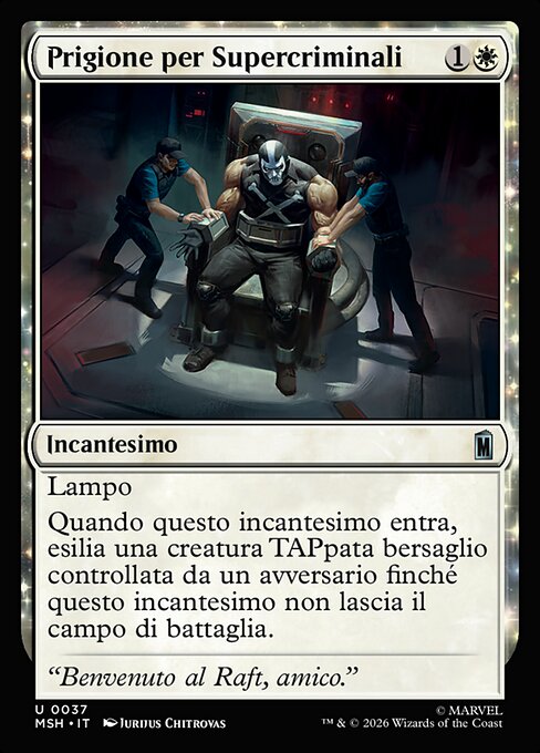 Super Villain Lockup