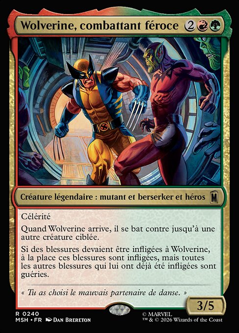 Wolverine, Fierce Fighter