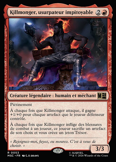 Killmonger, Ruthless Usurper