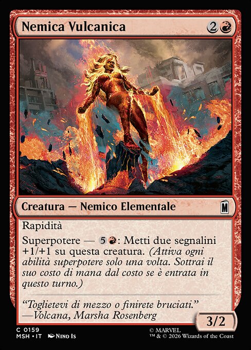 Volcanic Villain