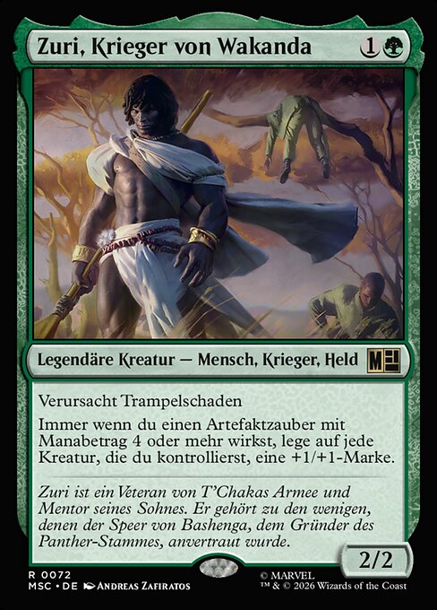 Zuri, Warrior of Wakanda