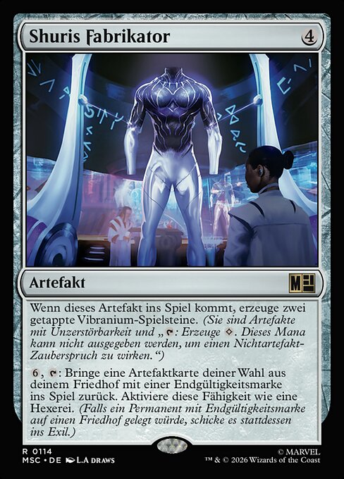 Shuri's Fabricator