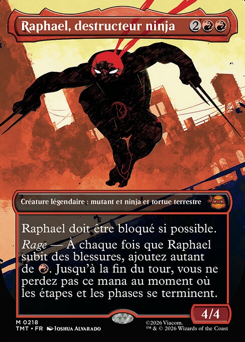 Raphael, Ninja Destroyer