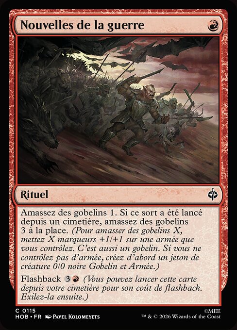 Tidings of War