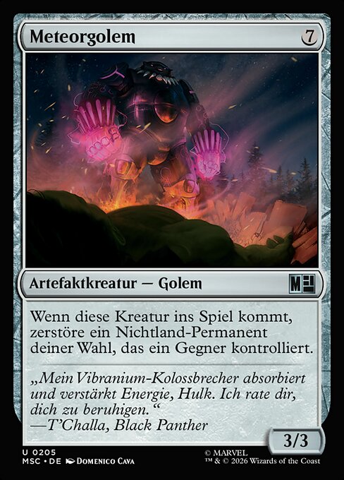 Meteor Golem
