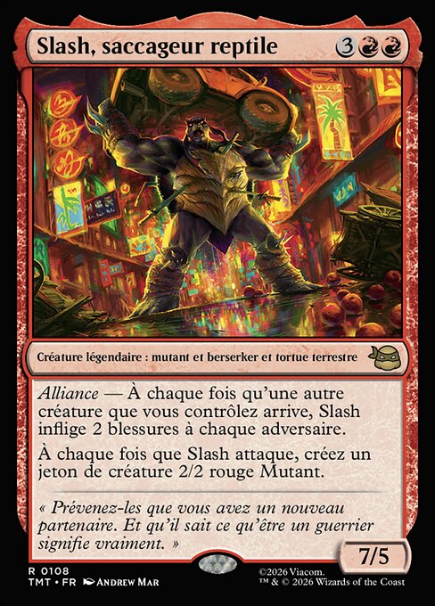 Slash, Reptile Rampager