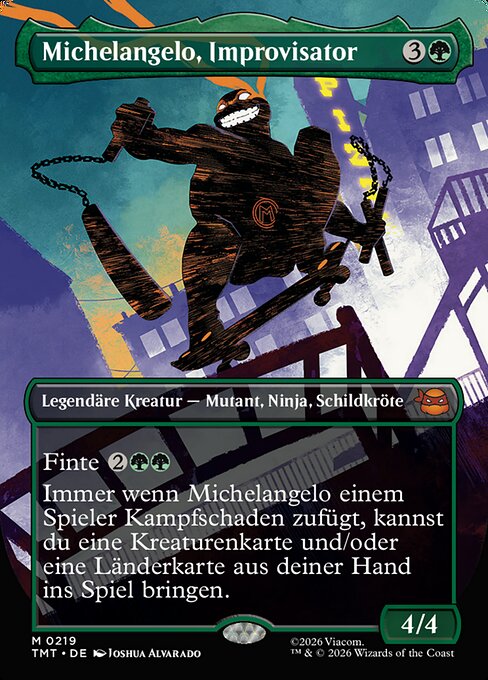 Michelangelo, Improviser