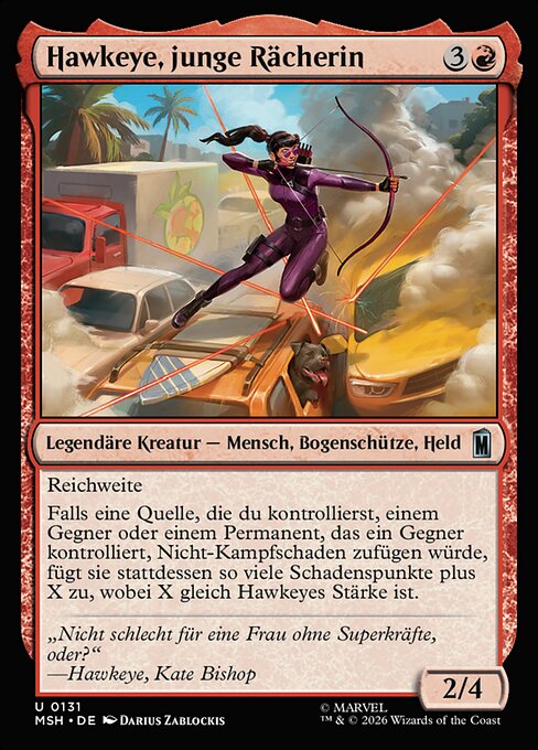Hawkeye, Young Avenger
