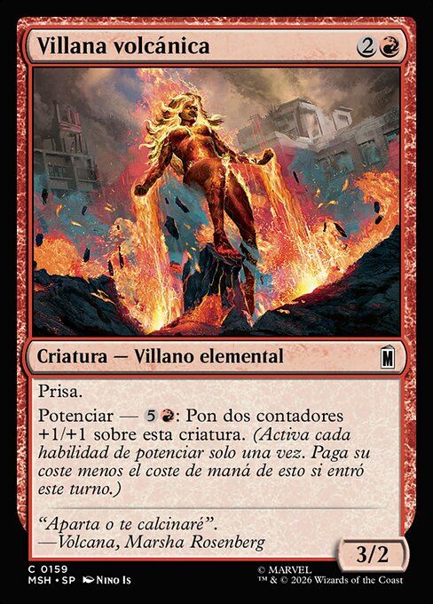 Volcanic Villain