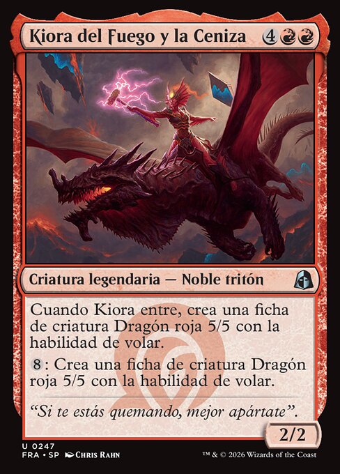 Kiora of Fire and Ashes