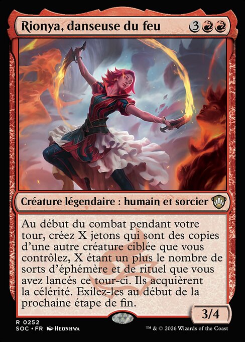 Rionya, Fire Dancer