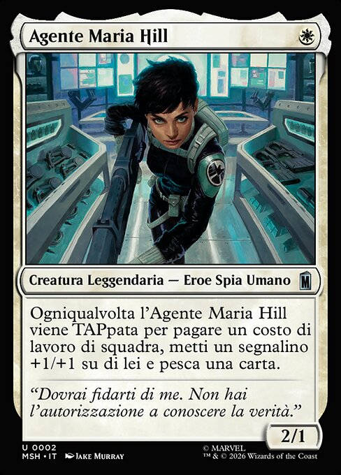 Agent Maria Hill