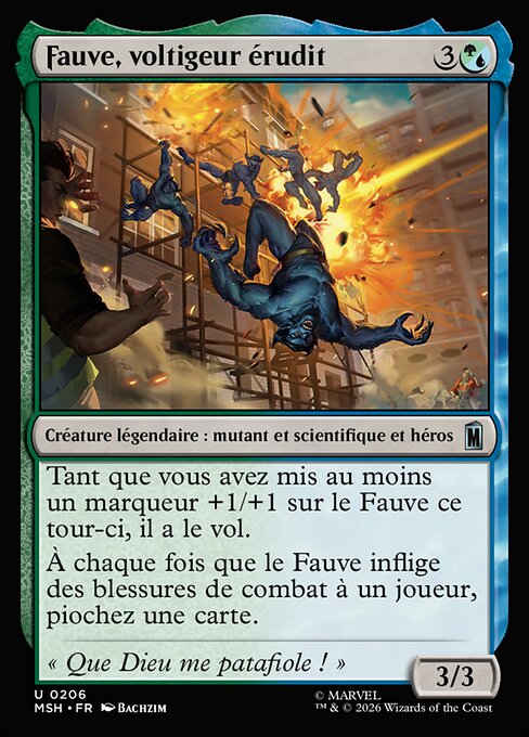 Beast, Erudite Aerialist