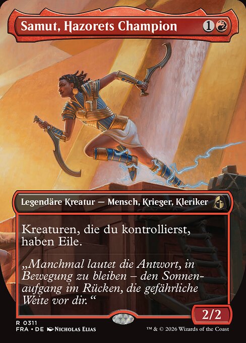 Samut, Hazoret's Champion