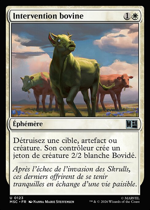 Bovine Intervention