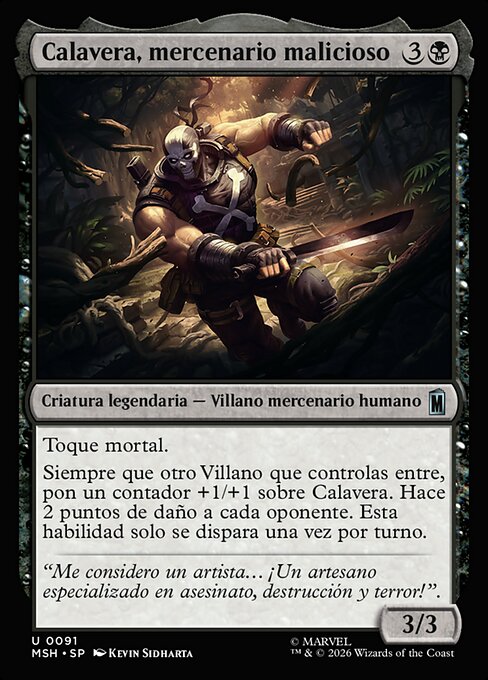 Crossbones, Malicious Mercenary