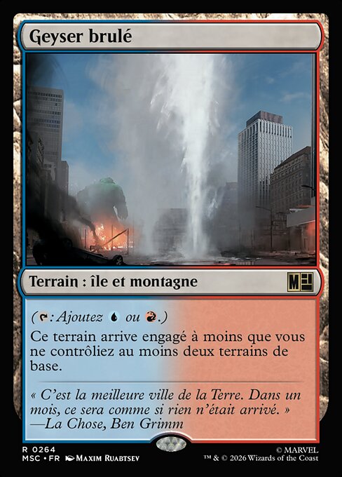 Scorched Geyser