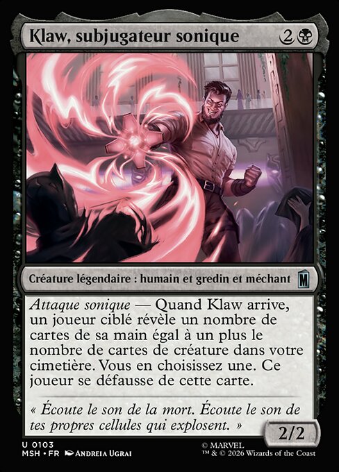 Klaw, Sonic Subjugator