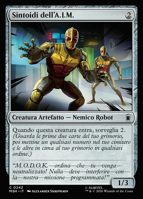 A.I.M. Synthoids