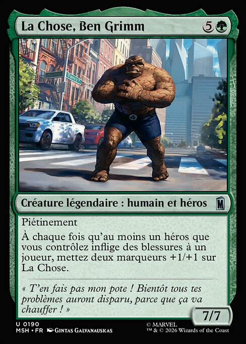 The Thing, Ben Grimm